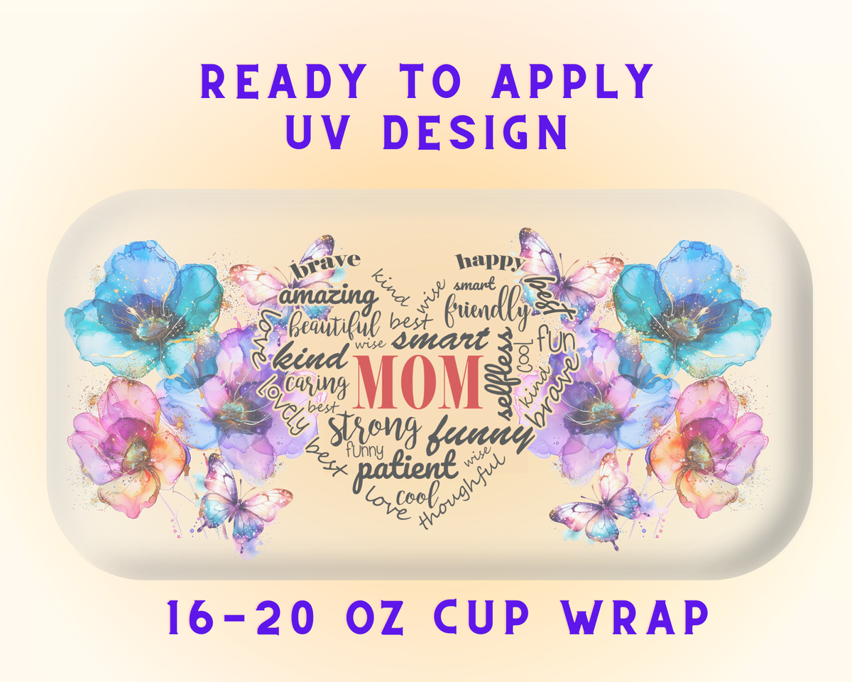 Motherhood Magic UV DTF Cup Wrap – Ready to Press UV Design