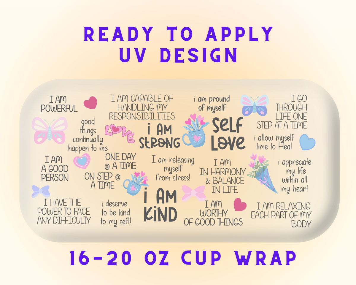 Mamas Are Magic UV DTF Cup Wrap – Ready to Press UV Design