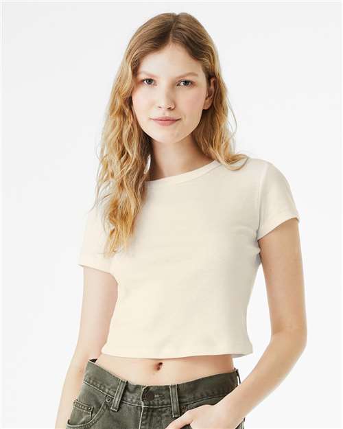 Bella Canvas 1010 Women’s Micro Rib Baby Tee