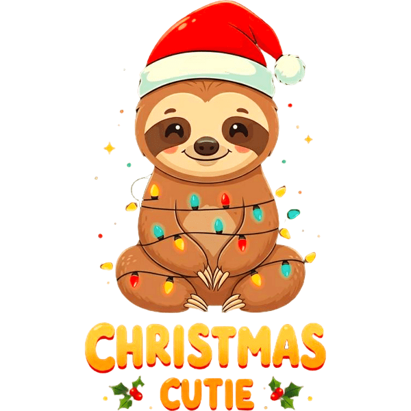 Christmas Cutie Ready to Press DTF Design