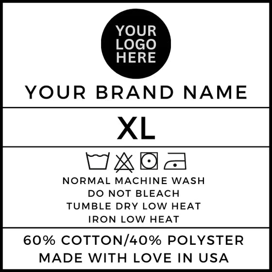 Custom DTF Neck Labels