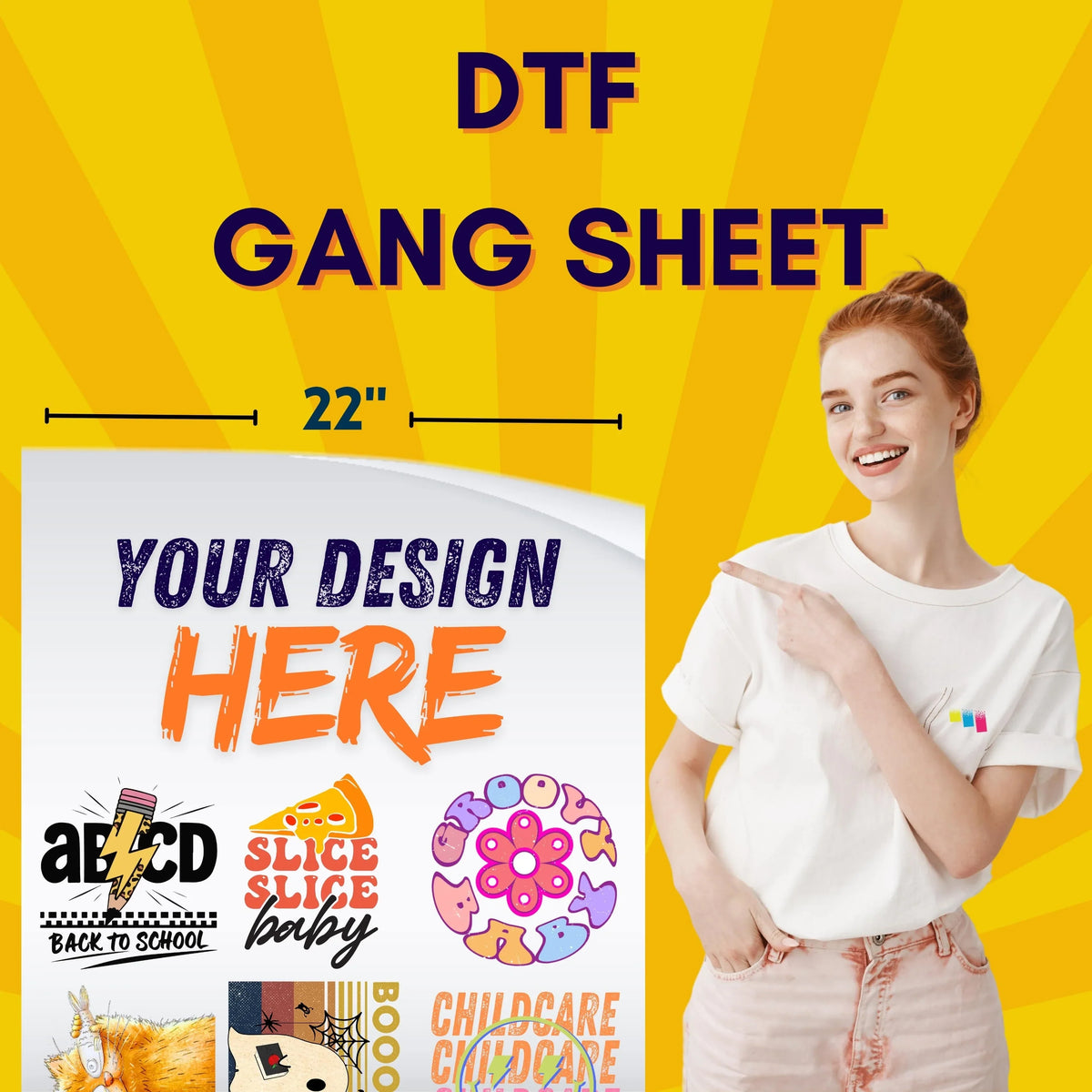 DTF Transfer Gang Sheets