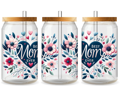 Mama in Bloom UV DTF Cup Wrap – Ready to Press UV Design