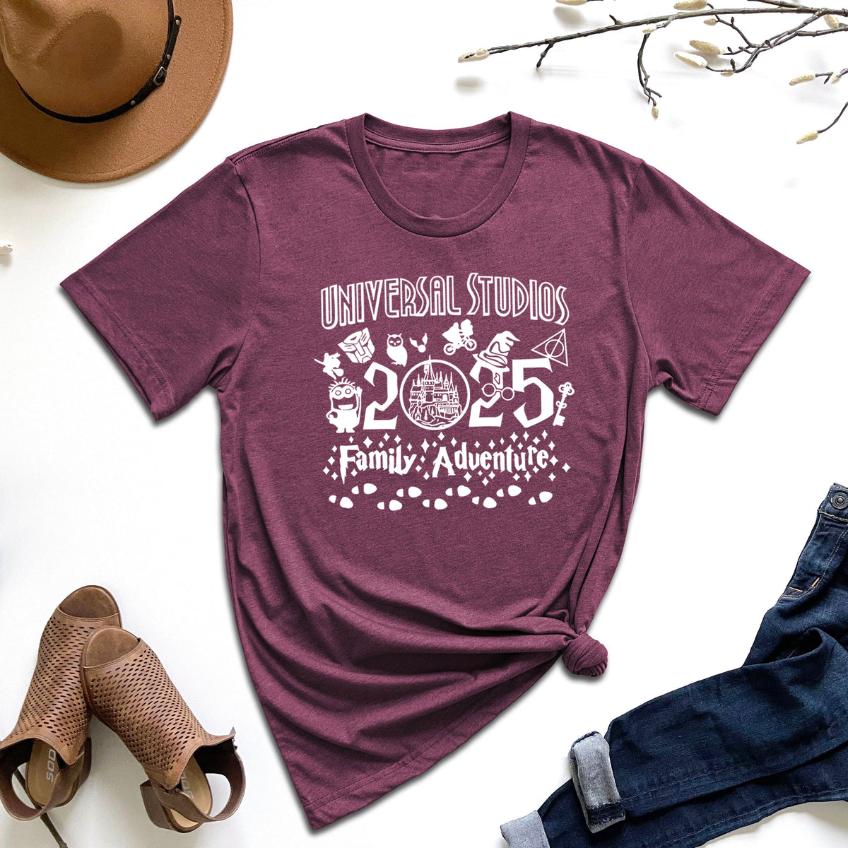 Universal 2025 Family Match Holiday Shirt