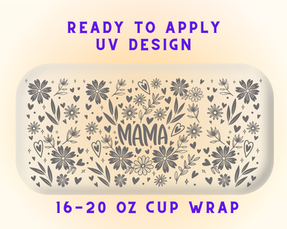 Thanks Mom! UV DTF Cup Wrap – Ready to Press UV Design