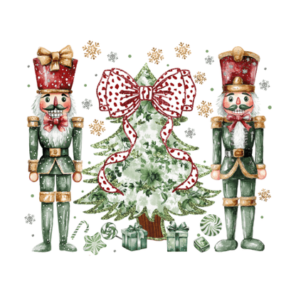 Nutcracker Christmas Tree - Christmas Ready to Press DTF Design