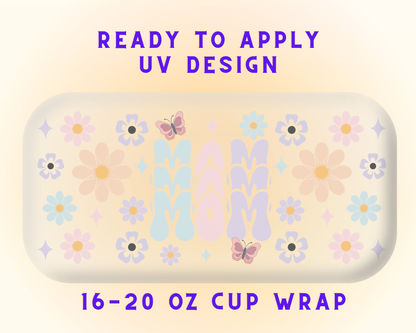 You’re the Best, Mom UV DTF Cup Wrap – Ready to Press UV Design