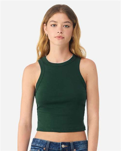 Bella Canvas 1019 Women’s Micro Rib Racer Tank Crop