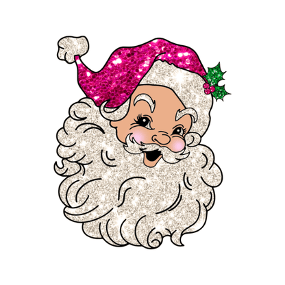 Vintage Santa - Christmas Ready to Press DTF Design