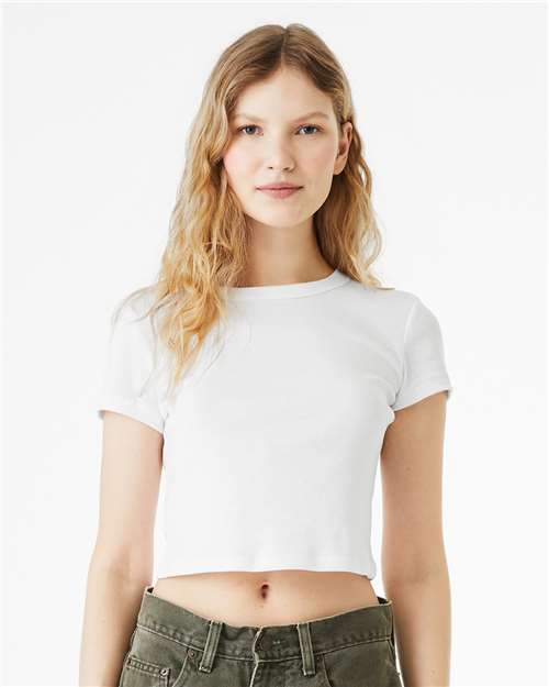 Bella Canvas 1010 Women’s Micro Rib Baby Tee