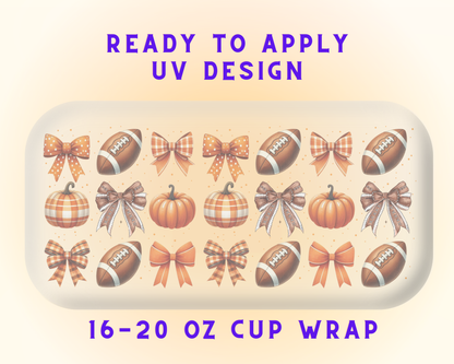 Game Day Mom UV DTF Cup Wrap – Ready to Press UV Design