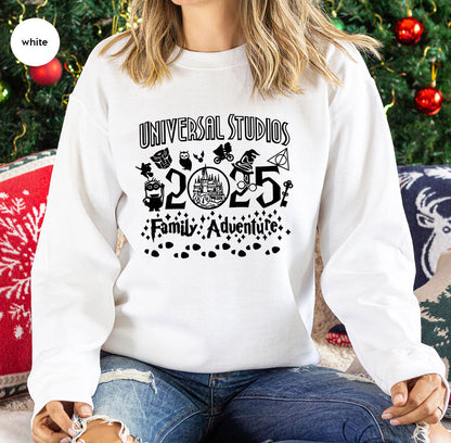 Universal 2025 Family Match Holiday SweatShirt