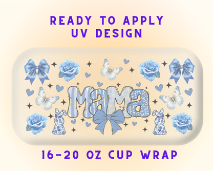 Happy Mother’s Day UV DTF Cup Wrap – Ready to Press UV Design