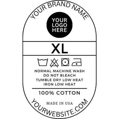 Custom DTF Neck Labels