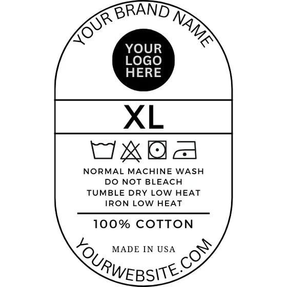 Custom DTF Neck Labels