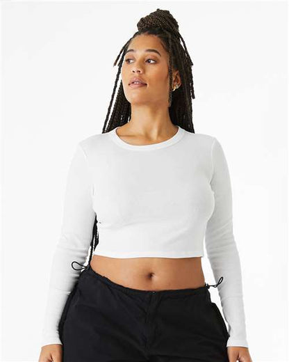 Bella Canvas 1501 Women’s Micro Rib Long Sleeve Baby Tee