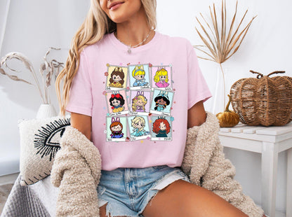 Labubu Disney Ready to Press DTF Prints, Labubu Princess Heat Transfer Designs, Affordable DTF Transfers, Labubu Tshirt DTF DV21